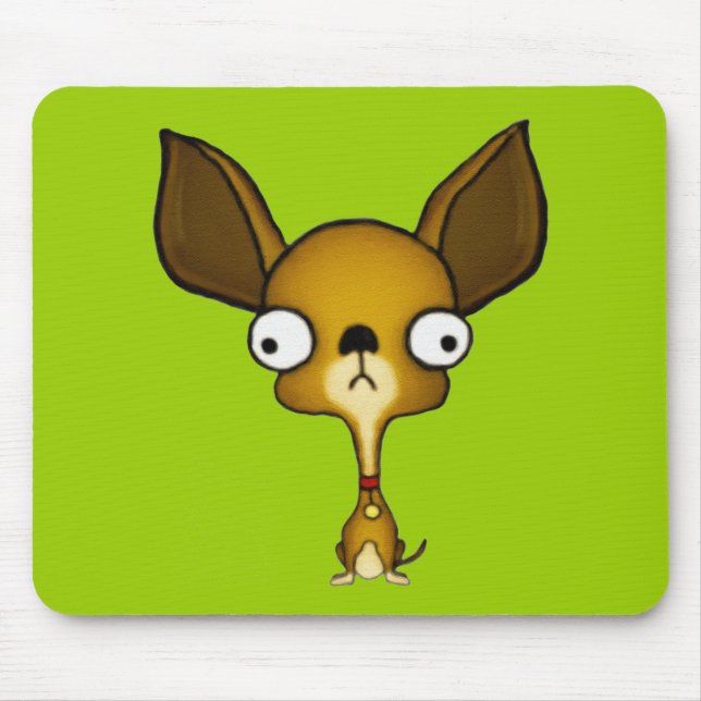 Chihuahua Mousepad Musmatta (Framsidan)