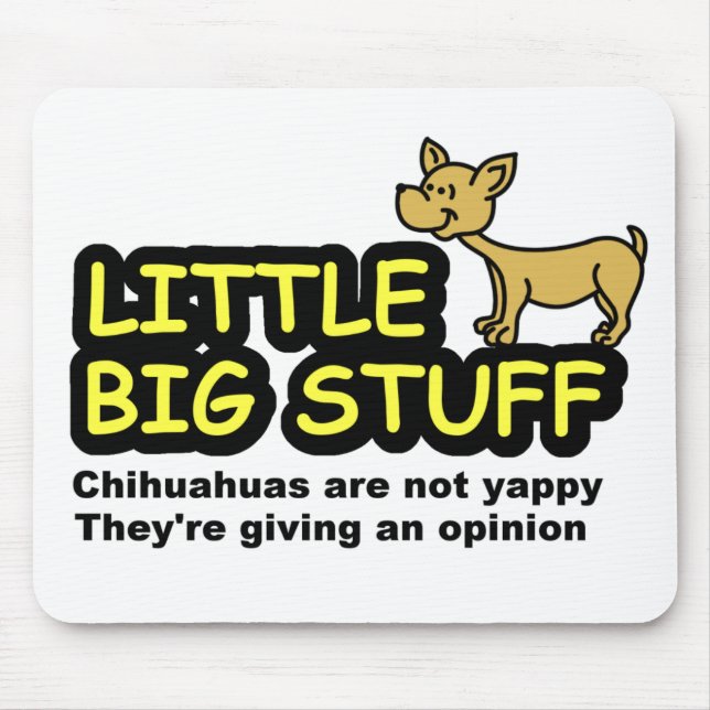 Chihuahua Mousepad Musmatta (Framsidan)