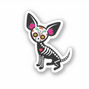 Chihuahua Muerta Klistermärken