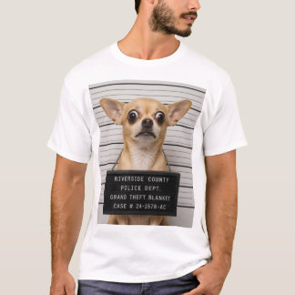 Chihuahua Mugshot: Stort Tjuveri av Filta T Shirt