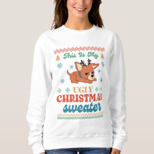 Chihuahua My Ugly jul Sweater T Shirt