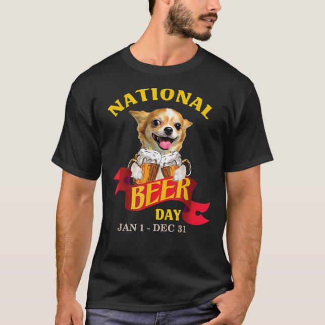 Chihuahua, nationaldag t shirt (Framsida)