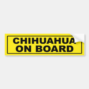 Chihuahua ombord bildekal