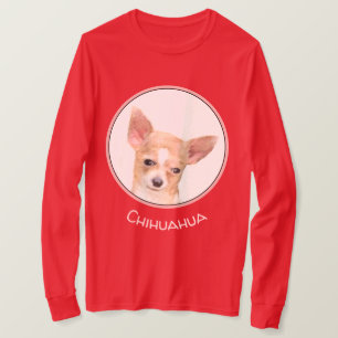 Chihuahua Painting - Cute Original Hund Art T Shirt