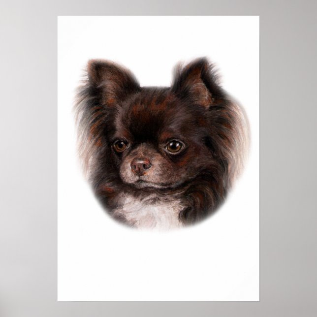 Chihuahua Painting Poster (Framsidan)