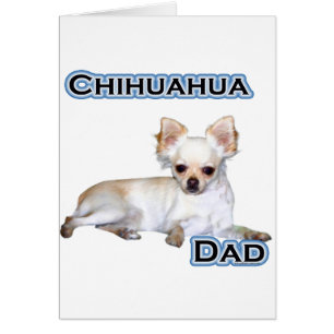 Chihuahua Pappa 4 Hälsningskort