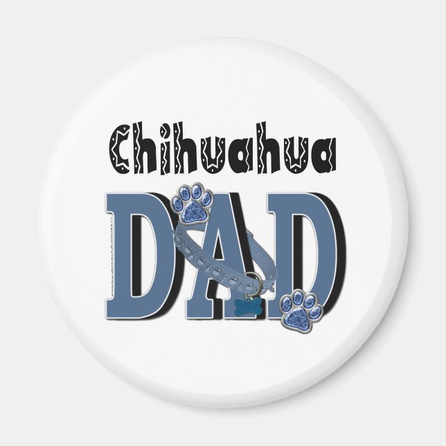 Chihuahua PAPPA Magnet (Framsidan)