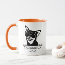 Chihuahua Pappa Wearing Glass Fars dag Pets