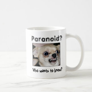 Chihuahua Paranoid Kaffemugg