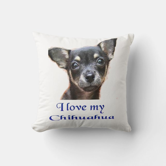 Chihuahua pelare kudde (Framsida)