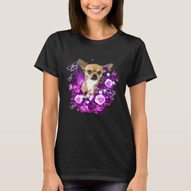 Chihuahua Perfekt Idea T Shirt (Framsida)