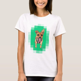 Chihuahua.. Pet Porträtt T Shirt