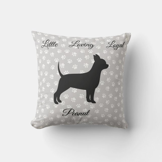 Chihuahua Pillow Kudde (Framsida)