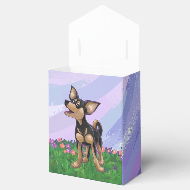 Chihuahua-presenter & Tillbehör Presentaskar (Öppnad)