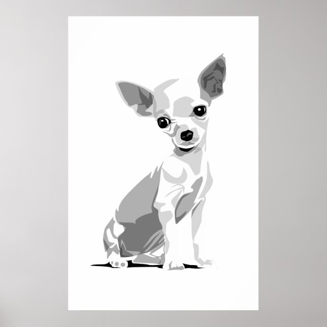 Chihuahua print poster (Framsidan)