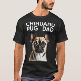 Chihuahua Pug Puggy Pug Pful Mops hund for best Pu T Shirt