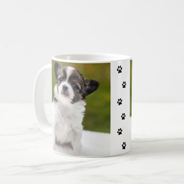 Chihuahua Puppy Coffee Mug Kaffemugg (Framsida vänster)