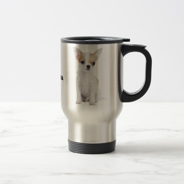 Chihuahua puppy resemugg (Höger)