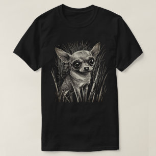 Chihuahua Ritskbräda T-shirt