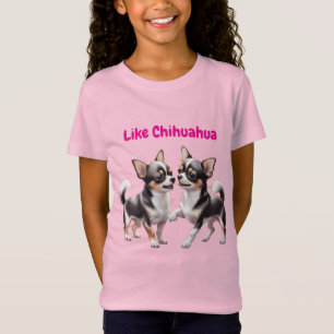 Chihuahua roliga valpar t shirt