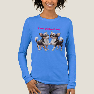 Chihuahua roliga valpar t shirt