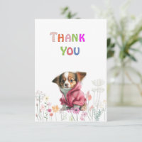 Chihuahua Rosa Sweater (tack för ditt kort)