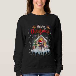 chihuahua Santa hat god jul hund älskare T Shirt