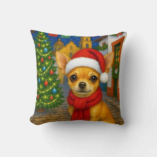 Chihuahua-semester  kudde (Framsida)