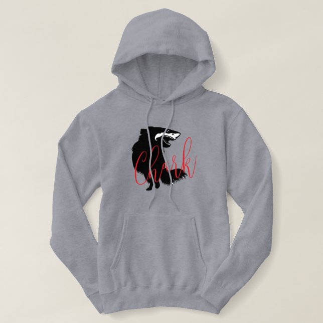 Chihuahua + Shark = Chark T Shirt (Design framsida)