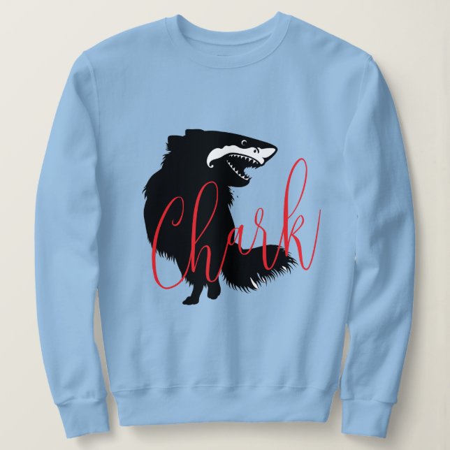 Chihuahua + Shark = Chark T Shirt (Design framsida)