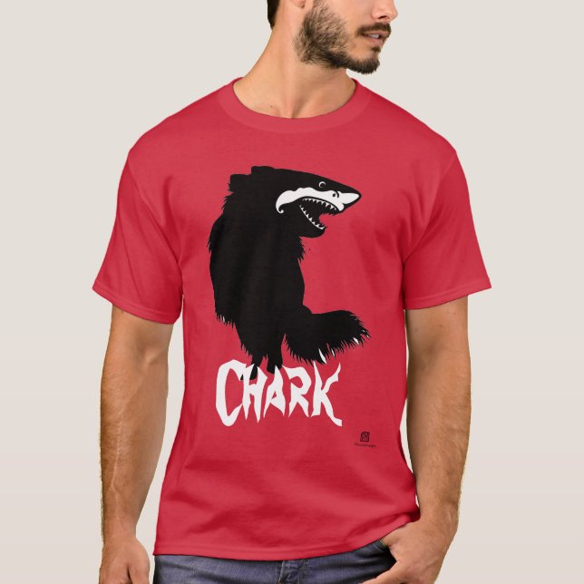 Chihuahua + Shark = Chark T Shirt (Framsida)