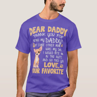 Chihuahua Shirt Funny för Chihuahua Älskare gift T