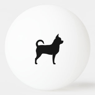 Chihuahua Siluett Pingisboll