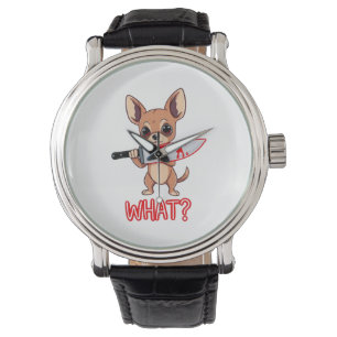 Chihuahua Sött Litet Valp Armbandsur