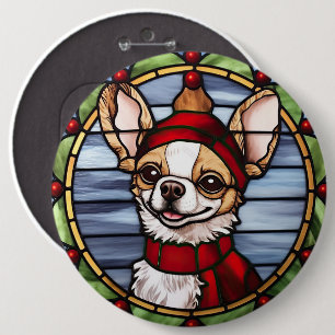 Chihuahua Stached Glass jul Knapp