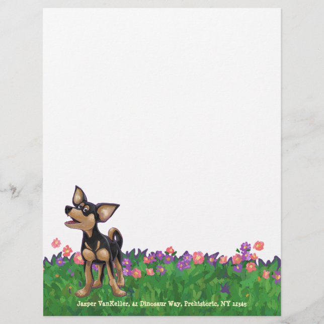 Chihuahua Stationery (Framsida)