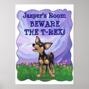 Chihuahua Stationery Poster