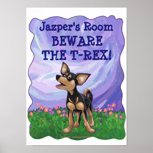 Chihuahua Stationery Poster (Framsidan)