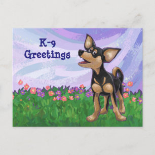 Chihuahua Stationery Vykort