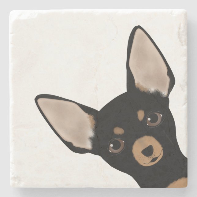 Chihuahua stenskydd stenunderlägg (Framsidan)