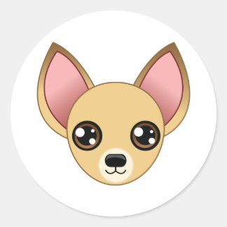 Chihuahua Stickers Runt Klistermärke