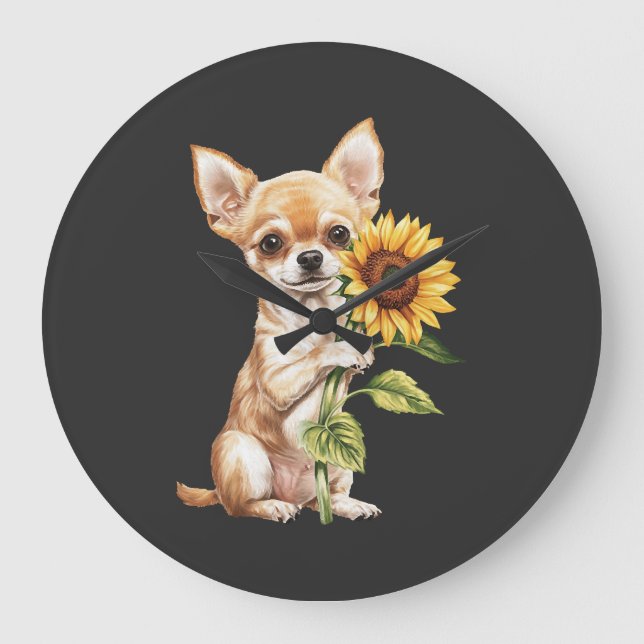 Chihuahua   stor klocka (Framsida)