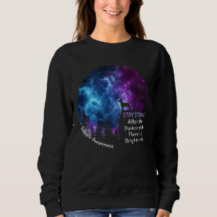 Chihuahua Suicide Awareness Strong Hundägare T Shirt
