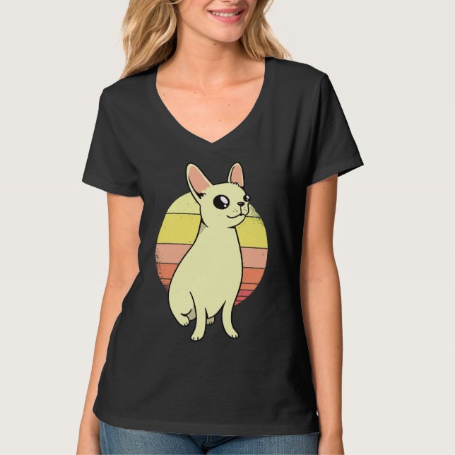 Chihuahua Sunset T Shirt (Framsida)