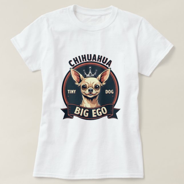 Chihuahua T Shirt (Design framsida)