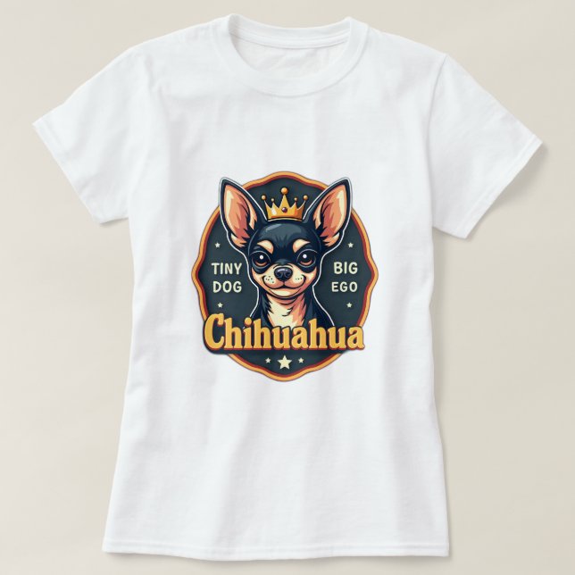Chihuahua T Shirt (Design framsida)