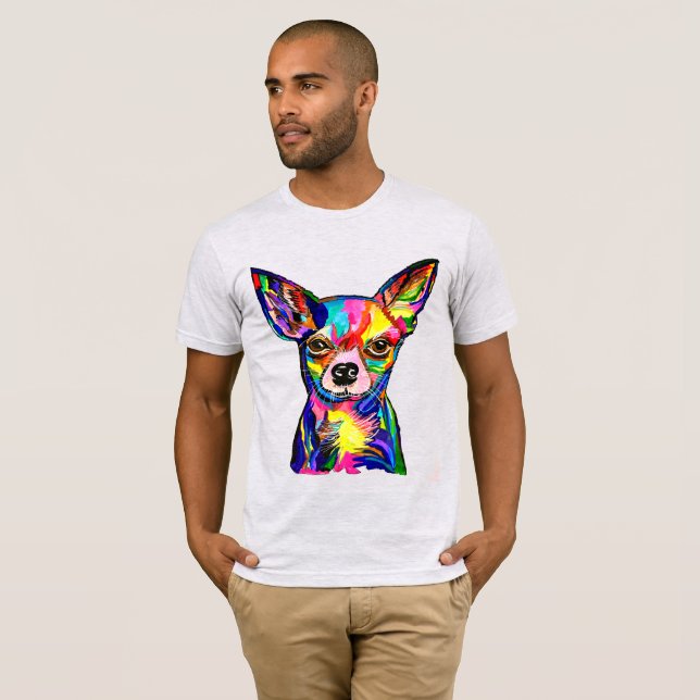Chihuahua T-Shirt (Hel framsida)