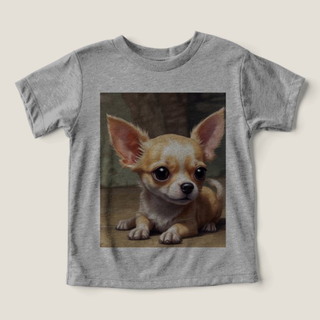 Chihuahua T Shirt (Design Framsida)