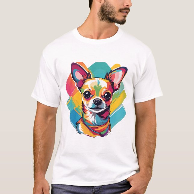 Chihuahua T Shirt (Framsida)