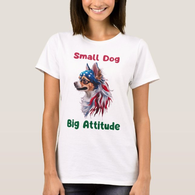 Chihuahua T Shirt (Framsida)